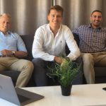 Photo of Co-founders from left Jos van der Westhuizen, Filip Kozera and Derrick van Schalkwyk